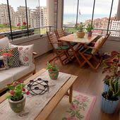 Aysun Bal Dekorasyon Fikirleri Dekor Balkon