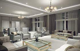 Classic design, originating from the likes of victorian and art deco, fused with a modern style, creates modern classic design style. Modern Classic Villa Interior Design Riyadh Saudi Arabia Cas Luxury Home Decor Modern Classic Interior Interior Design