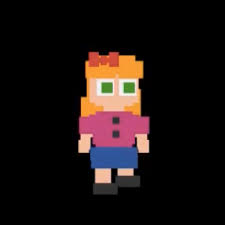 She has orange hair a red bow and blue skirt and pink shirt , her is william afton , her brothers are michael afton and max afton. Elizabeth Afton All Voice Lines By Foxlet Gacha