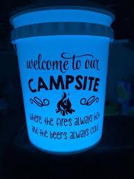Led Outdoor Personalized Bucket Camping Light Bucket Camping Bucket Personalized Camping Bucket Outdoor Light Personalized Light Bucket Light Personalized Camping Camping Lights