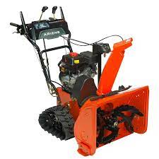 Ariens Compact 24 Track 24 In 223 Cc Two Stage Self Propelled Gas Snow Blower With Push Button Electric Start Power Steering Headlight S Lowes Com Electric Snow Blower Gas Snow Blower Snow Blower