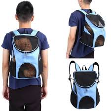 30 25 35cm Panier Sac Transport Pour Chien Chat Avion Sac A Dos Ventral Pour Chien Chat Porte Chien Ventral Confortable Bleu Transport Pour Chien Chien Chat Porte Chien