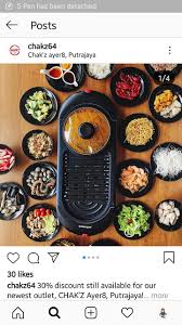 Ada yg berani makan masa hari pertama lagi, tp ada yg kata aku ni klu masa pantang ttg makan ni x der hal. Chak Z Steamboat Grill Ayer 8 Putrajaya Dapuqzaila