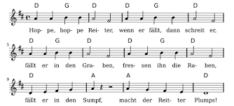 Wir, das musikhaus xyz, freuen über ihren besuch und wünschen viel spaß beim stöbern und bestellen. Hoppe Hoppe Reiter Www Gitarre Songs Gitarreweb De Lieder Kinderlieder Kinder Lied