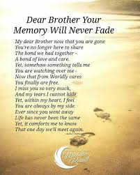 Birthday Wishes For Deceased Brother My Brother With Images My Brother Quotes Big Brother Quotes Brother Quotes