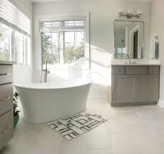 Modern Master Bathroom Ideas First Thyme Mom Modern Master Bathroom Modern Bathtub Free Standing Bath Tub