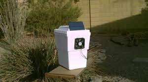 Homemade Air Conditioner Solar Powered Air Cooling 35f 40f Personal Sized Diy Air Cooler Homemade Air Conditioner Diy Air Conditioner Solar Power Diy