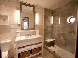 Of all the shower stall designs, this one is the most unique with its barn door closure and shiplap walls. á‰ Bathroom Showers Fresh Design