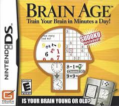 Brain Age Train Your Brain In Minutes A Day Nintendo Https Www Amazon Com Dp B000egelp0 Ref Cm Sw R Pi Dp U Brain Age Train Your Brain Brain Training Games