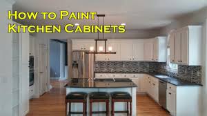 When spraying kitchen cabinets you need the best paint sprayer for the job. How To Paint Kitchen Cabinets With A Sprayer Not A Brush And Roller Ourhouse Diy Youtube