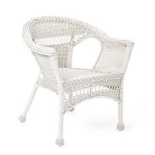 Easy Care Resin Wicker Chair White Wicker Chair Wicker Furniture Wicker Chair