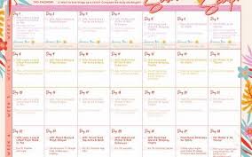 Official 28 Day Summer Sculpt Program Blogilates Blogilates Monday Workout Total Body