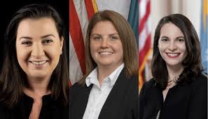 Carling, Jules, and Jen bring a positive, can-do perspective and energy to  our advocacy efforts and have already hit the ground running,” Frazee said.  “Their experiences in government and operations management are