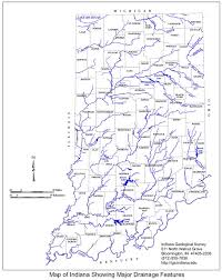 Geological survey, 1972 limited illinois (reference map) pdf format (248k) shaded relief map with state boundaries, forest cover, place names, major highways. Map Of Indiana Showing Major Rivers 2005 Indiana Geological Water Survey