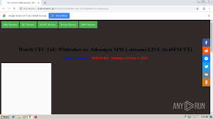 Here's how to livestream every. Http Crackstreams Ga Mmastreams Watch Ufc 243 Whittaker Vs Adesanya Any Run Free Malware Sandbox Online