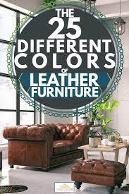 Paired with the white contemporary couch are two sleek chrome and leather armless chairs. The 25 Different Colors Of Leather Furniture Home Decor Bliss