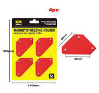 4pc Magnetic Welding Holder 25LBS 3 Angle Arrow Welding Magnet Clamp 90 Degree Welding Corner Magnet Positioner