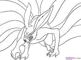 How To Draw Nine Tailed Fox, Step By Step, Drawing Guide, By Dawn - Dragoart