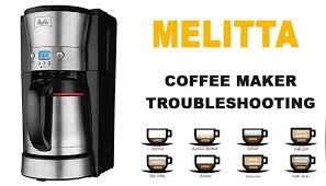 The coffee machine may not have been setup to indicate filter mode, so the machine simply does not recognise that the filter overrides the need to do descaling. Melitt Coffee Maker Troubleshooting Melitt Is Not Working Not Brewing