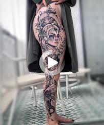 Pin On Mermaid Tattoo Leg Tattoos Women Girl Leg Tattoos Hip Tattoos Women