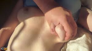 press boobs