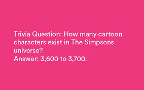 These funny questions are neither personal nor political, so they won't make anyone uncomfortable. 60 Cartoon Trivia Questions Answers Hard Easy