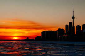 Sign in and be the first to comment. Winter Sunset In Toronto Photograph By Laura Tucker