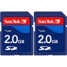 Great savings & free delivery / collection on many items. Sandisk 2gb Secure Digital Card 2 Pack Sdsdb2 2048 A11 B H