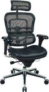 raynor ergohuman ergonomic chair mesh back leather seat with headrest executive chair ergonomic chair office chair
