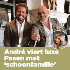 Ik ben enorm blij dat ik vanaf januari de nieuws bv ga presenteren. Poseert Andre Met Nieuwe Schoonvader Ditjes Datjes