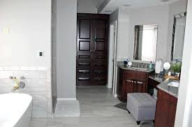 Good wall colour in the washroom, makes it look well lit and beautifully designed. Mindful Gray Sw 7016 Is It The Right Gray For You Love Our Real Life