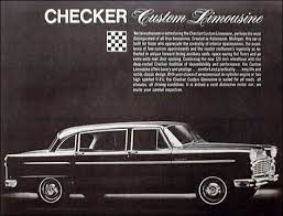 1968 Checker Custom Limousine Limousine Car Ads Sales Ads