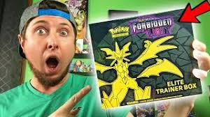 Forbidden Light Elite Trainer Box Pokemon Card Tcg Opening Youtube