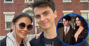 Catherine Zeta-Jones And Son Dylan Look Sharp At 'National Treasure'  Premiere