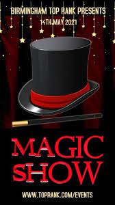 Magic Show Video Template Magic Show Club Poster Poster Template