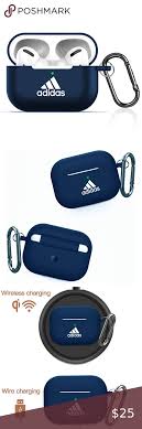 New Adidas Airpods Procase Cover Silicon Navy Blue In 2020 New Adidas Adidas Blue Adidas