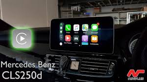 Apple Carplay Retrofit On 2015 Mercedes Cls 250d Ntg5 Comand Integration Youtube