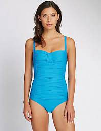 Womens Swimwear Beachwear Ladies Swim Wear Ruched Swimsuit Beachwear For Women Swimwear