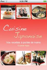 Application Icuisine Cuisine Japonaise