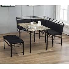 Winston Porter Tyrell 3 Piece Breakfast Nook Dining Set Walmart Com Breakfast Nook Dining Set Nook Dining Set Breakfast Nook Bench