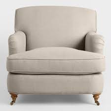 Seat cushion is polyester foam core wrapped in down blend. Shelton Oatmeal English Roll Arm Sofa