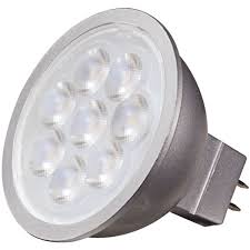 Satco S9497 7 95 6 5mr16 Led 40 35k 12v 6 5w Led Mr16 12v Flood Light 3500k Dimmable Case Of 6 045923094972
