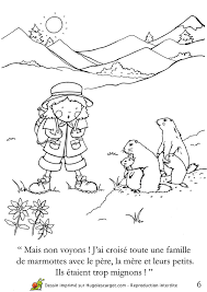Page 9 Sur 19 Sur Hugolescargot Com Coloriage Coloriage Vacances Dessin Montagne