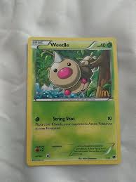 Find weedle in the pokédex explore more cards. 2014 Mcdonald S Holo Foil Weedle 1 12 Pokemon Card