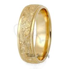 The selected ring size is temporarily unavailable. Hand Engraved Wedding Band Hand Engraved Wedding Ring 6mm 14k Yellow Gold Hand Engraved Mens Wedding Bands Hand Engraved Mens Rings