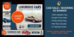 Gwd Car Sale Booking Banner 7 Sizes Banner Ads Banner Google Web Designer
