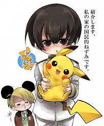hetalia japan and america i wish i had a translation ポケモン かわいい 可愛い