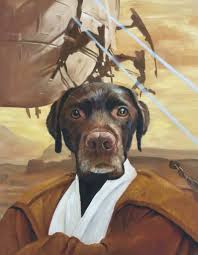Do you have a furry little prince, princess, lord or lady living among you? Star Wars Pet Oil Paintings Portraits By Splendid Beast