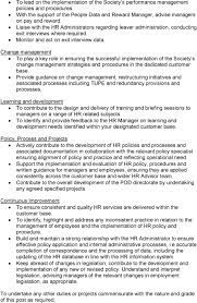 Job Description Hr Advisor - Pdf Free Download