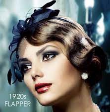10 Makeup Looks For The Holiday Season Dot Com Women Flapper Makeup Vintage Hairstyles Flapper Hair